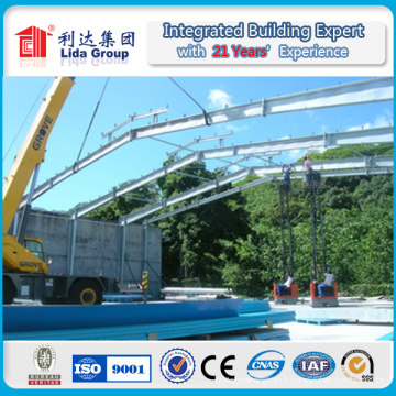Structures de construction de toiture en acier